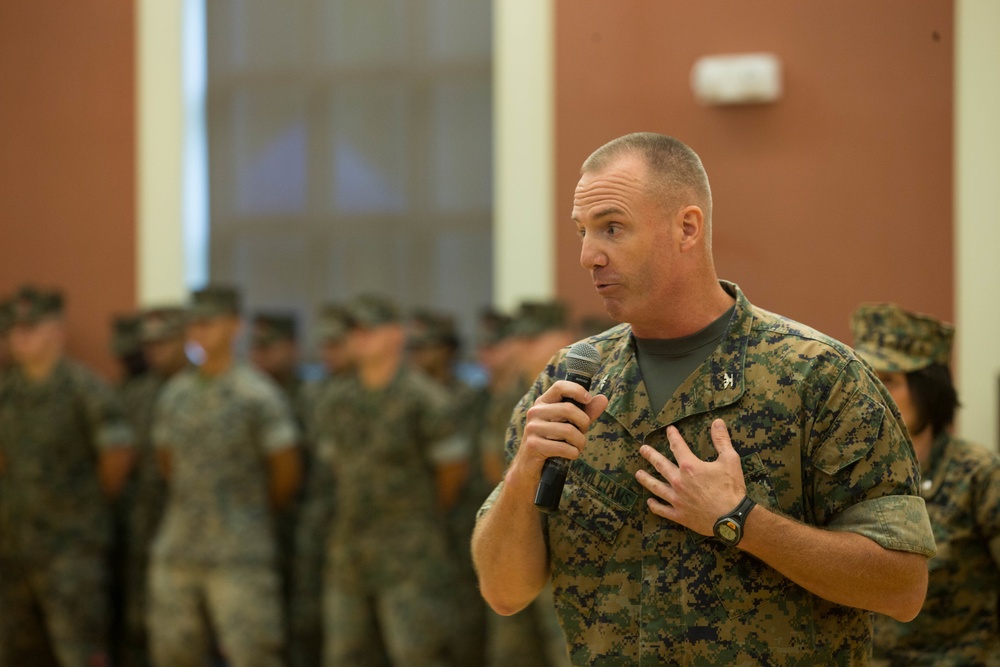 CLR-2 Change of Command Ceremony