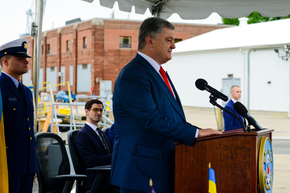 Coast Guard implements transfer of two former 110-foot Coast Guard cutters to Ukraine