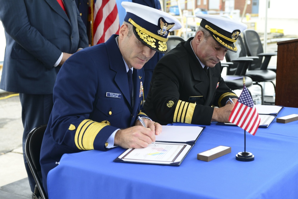 Coast Guard implements transfer of two former 110-foot Coast Guard cutters to Ukraine