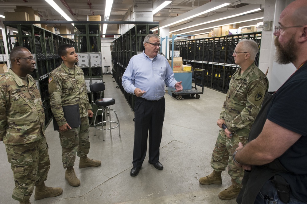 VIEWING OPERATIONS AT WEST POINT ARMS SUPPLY