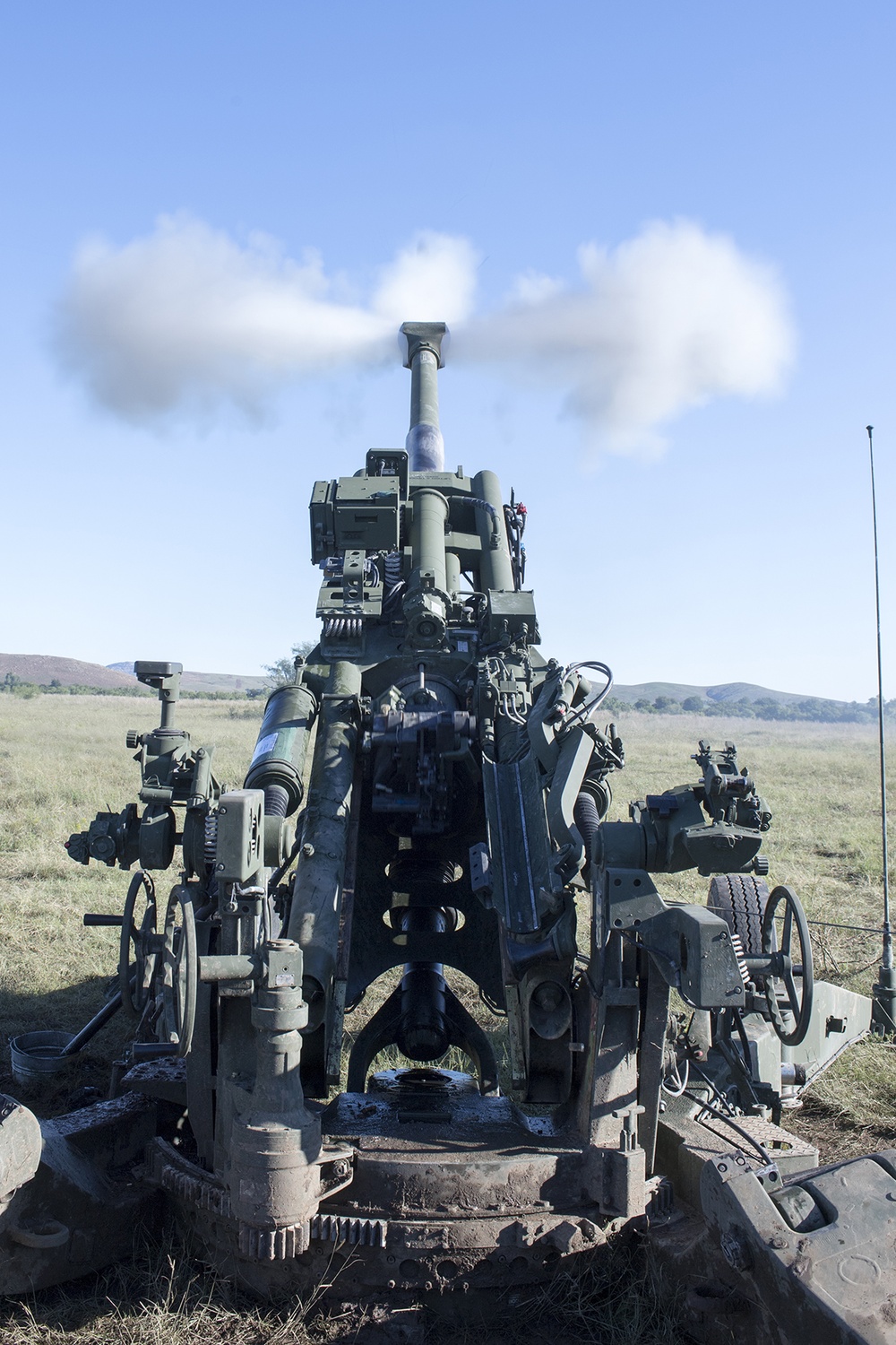160th Field Artillery live fire new artillery systems