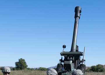 160th Field Artillery live fire new artillery systems