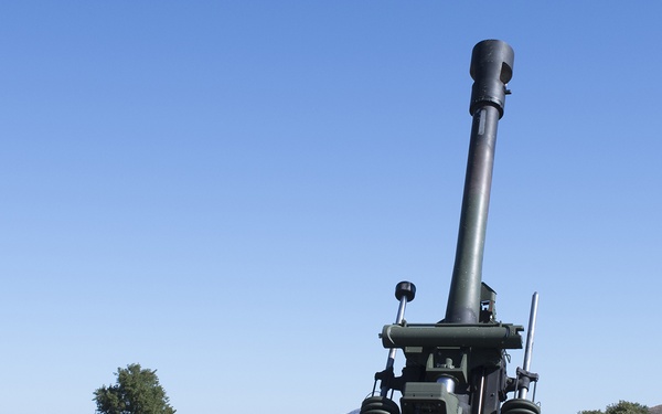 160th Field Artillery live fire new artillery systems