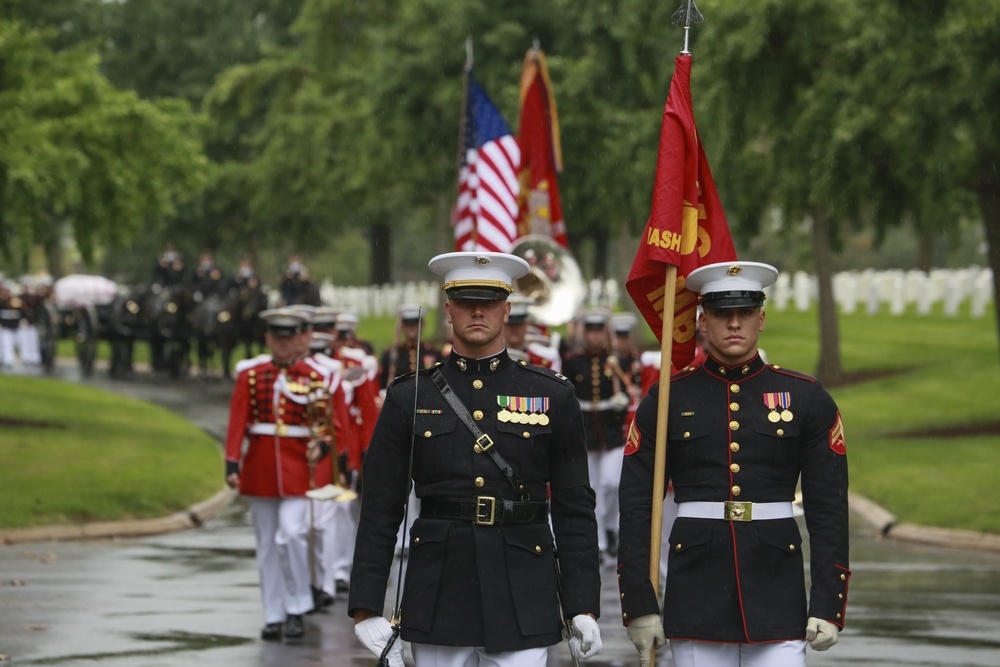 Vietnam Marines laid to rest at Arlington National Cemetery