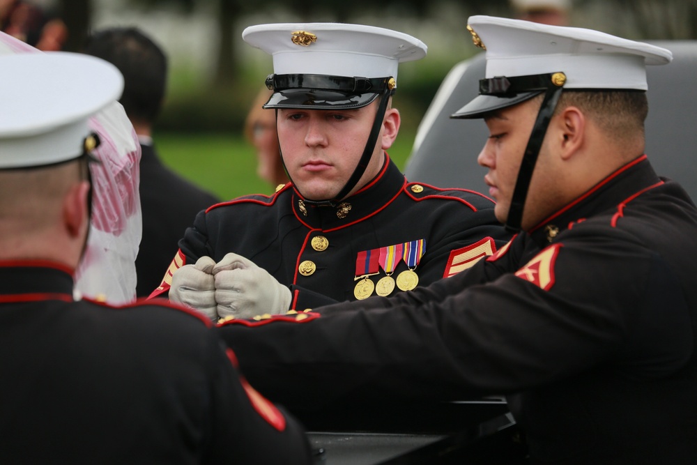 Vietnam Marines laid to rest at Arlington National Cemetery