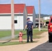 Fort McCoy firefighters flush hydrants around installation