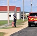Fort McCoy firefighters flush hydrants around installation