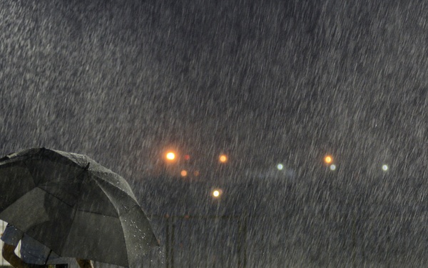 89th AW Officials Greet Benin President