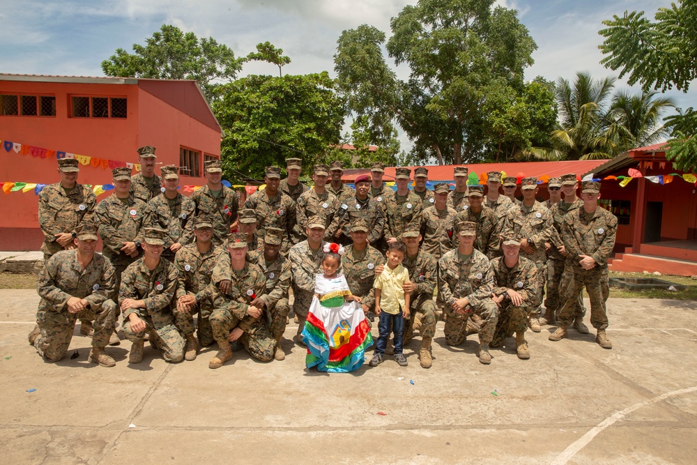 SPMAGTF-SC conducts closing ceremony for School project in Flores