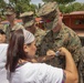 SPMAGTF-SC conducts closing ceremony for school project in San Benito, Guatemala