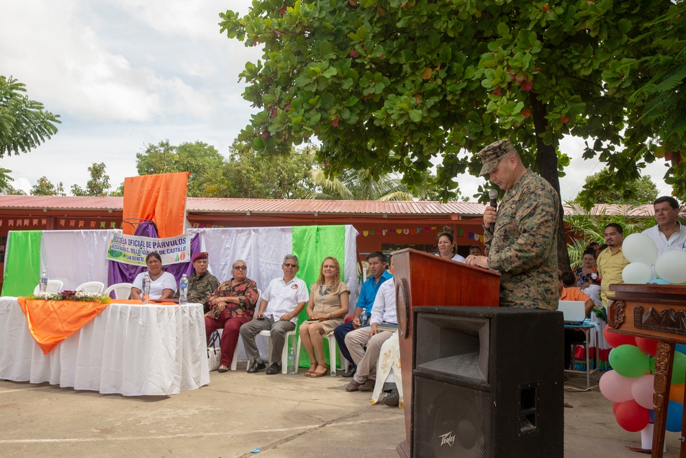 SPMAGTF-SC conducts closing ceremony for School project in Flores