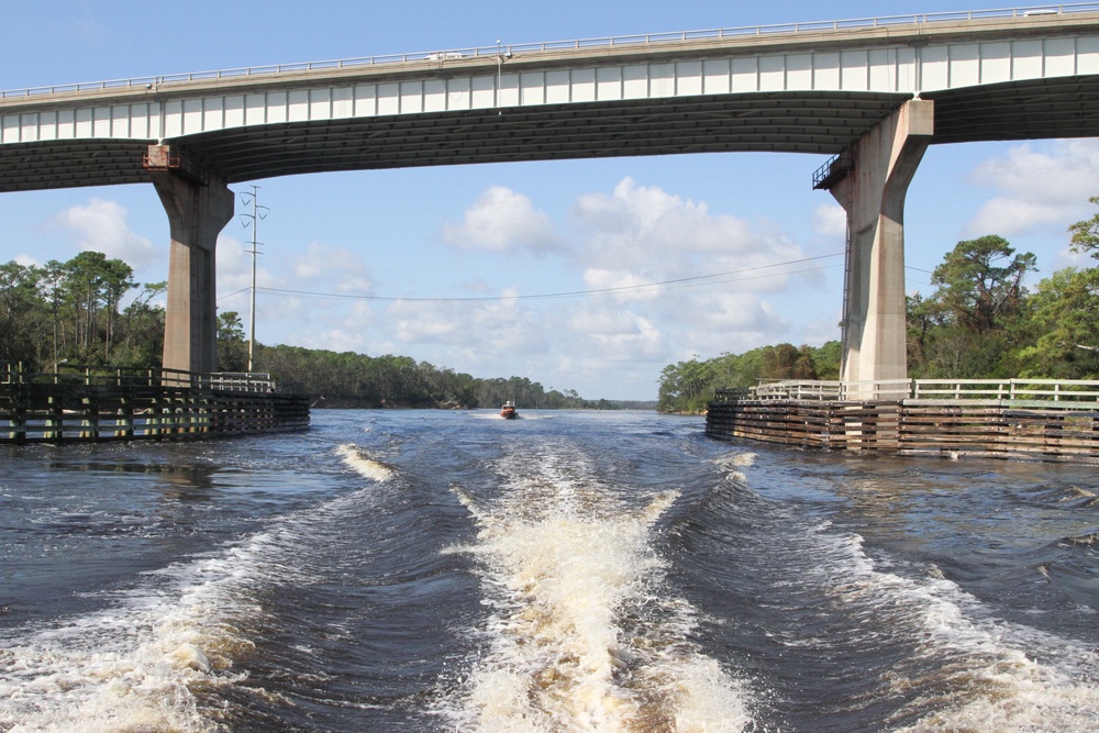 Corps continues coastal assessments of the Atlantic Intracoastal Water Way near Wilmington, NC