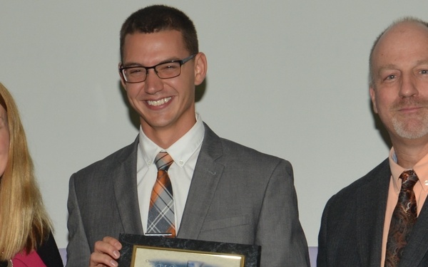 NSWC Civilian Engineer Commissioned into the Naval Reserve, Honored for Academic Achievement