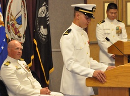 NSWC Civilian Engineer Commissioned into the Naval Reserve, Honored for Academic Achievement