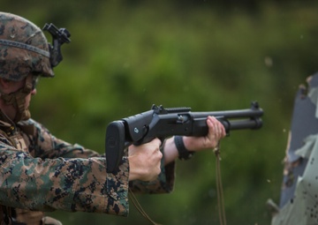 Rounds Down Range | 9th ESB Marines participate in combat marksmanship training