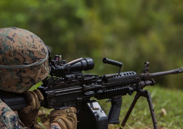 Rounds Down Range | 9th ESB Marines participate in combat marksmanship training
