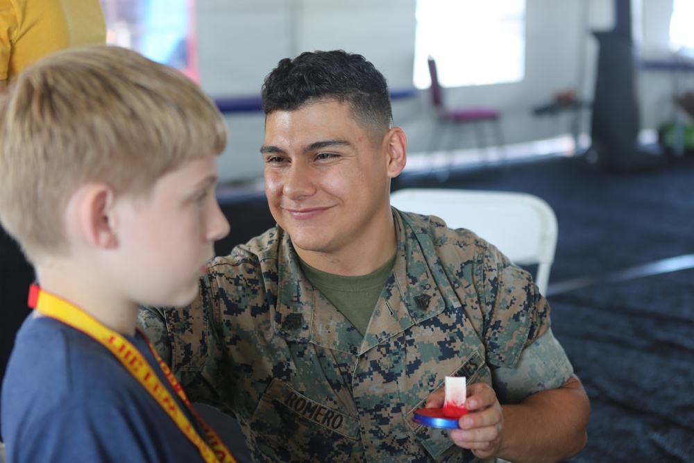 Exceptional family members meet U.S. Navy Blue Angels