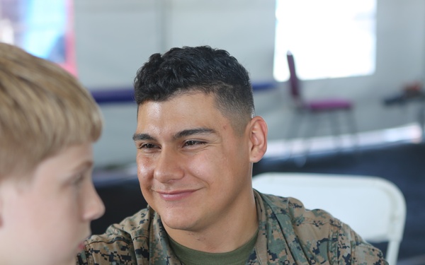 Exceptional family members meet U.S. Navy Blue Angels