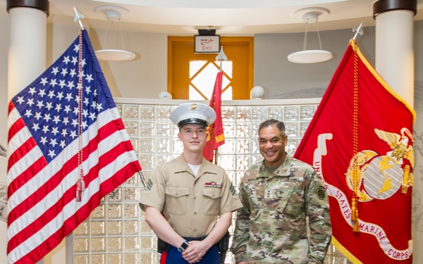 U.S. Army Lt. Gen. Michael X. Garrett, U.S. Army Central commander, visits with Soldiers, Key Leaders in Jordan