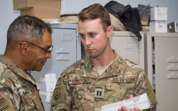 U.S. Army Lt. Gen. Michael X. Garrett, U.S. Army Central commander, visits with Soldiers, Key Leaders in Jordan