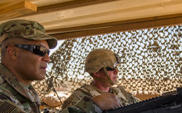 U.S. Army Lt. Gen. Michael X. Garrett, U.S. Army Central commander, visits with Soldiers, Key Leaders in Jordan