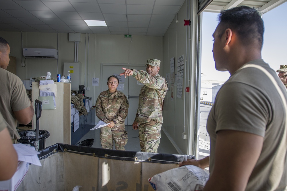 U.S. Army Lt. Gen. Michael X. Garrett, U.S. Army Central commander, visits with Soldiers, Key Leaders in Jordan