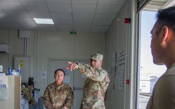 U.S. Army Lt. Gen. Michael X. Garrett, U.S. Army Central commander, visits with Soldiers, Key Leaders in Jordan