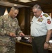 U.S. Army Lt. Gen. Michael X. Garrett, U.S. Army Central commander, visits with Soldiers, Key Leaders in Jordan