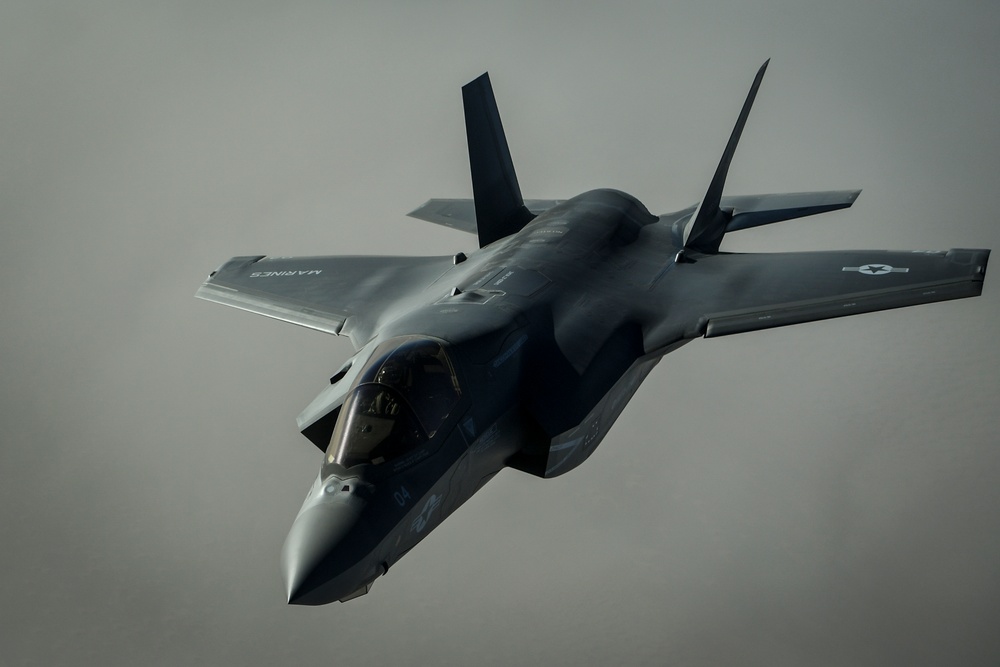 USMC F-35's conduct first combat strike