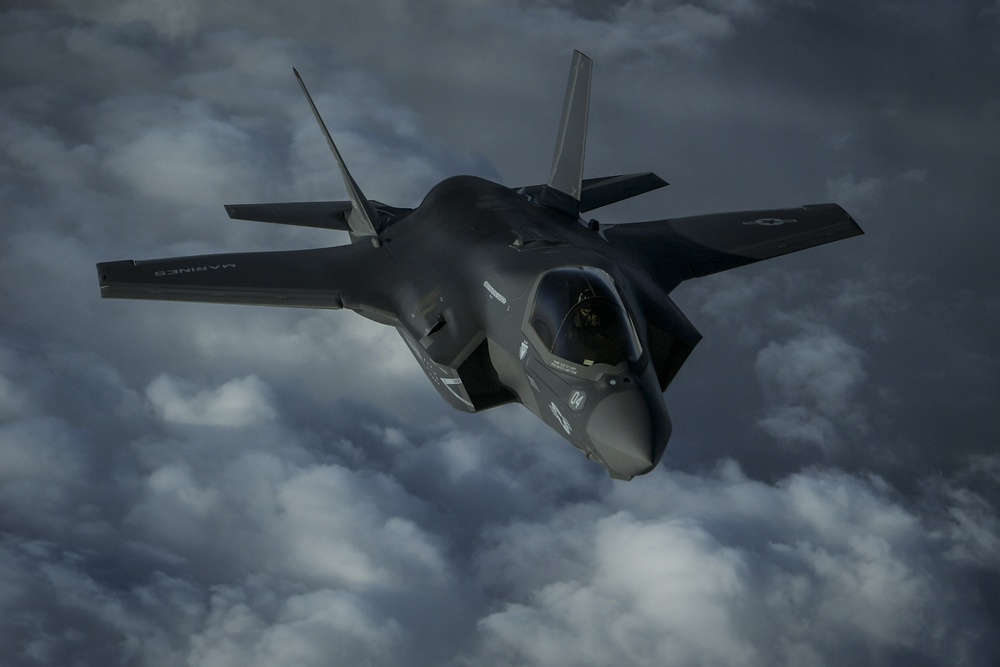 USMC F-35's conduct first combat strike