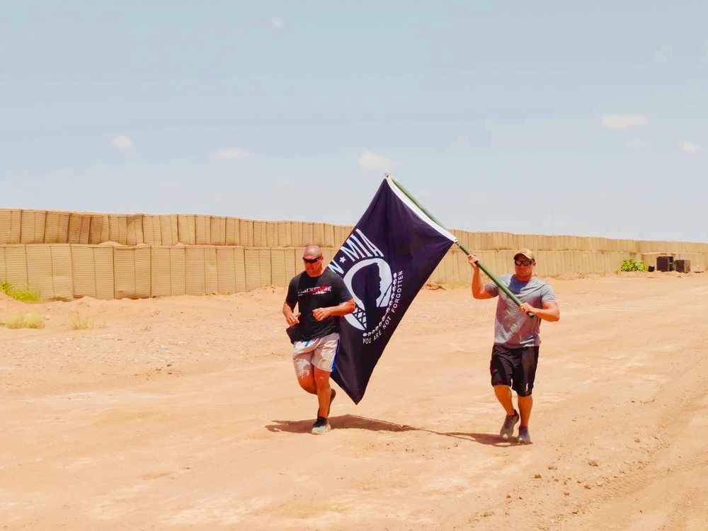 Nigerien AB 201 POW/MIA Remembrance Run