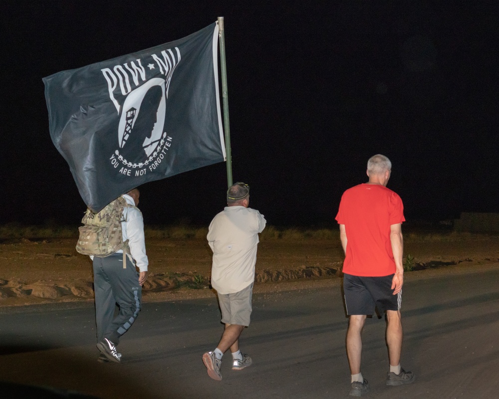 Nigerien Air Base 201 POW/MIA Remembrance Run
