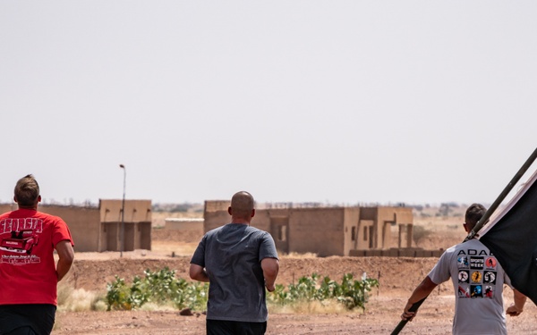 Nigerien AB 201 POW/MIA Memorial Run