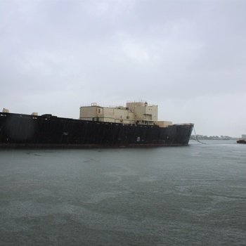 STURGIS vessel en route to Brownsville for final shipbreaking and recycling