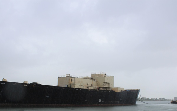 STURGIS vessel en route to Brownsville for final shipbreaking and recycling