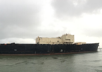 STURGIS vessel en route to Brownsville for final shipbreaking and recycling