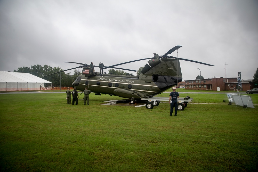 CH-46 Movement and Assembly