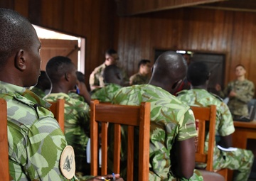 Gabon counter illicit trafficking training