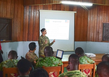 Gabon counter illicit trafficking training