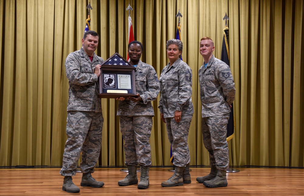 POW/MIA vigil ceremony