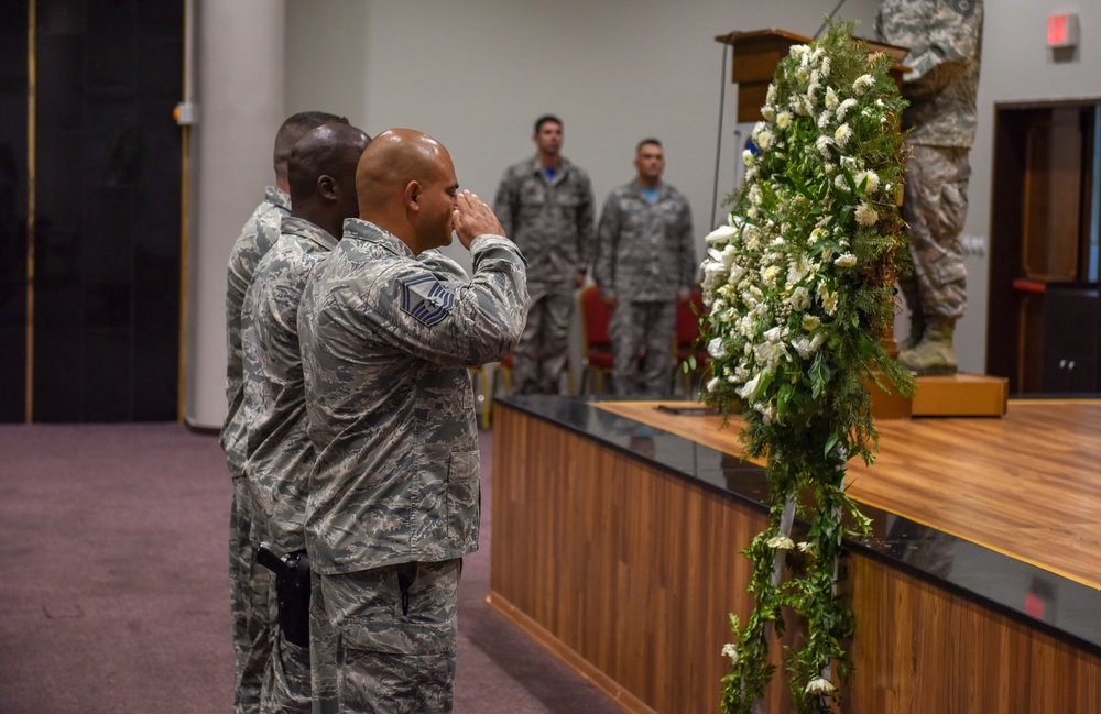 POW/MIA vigil ceremony