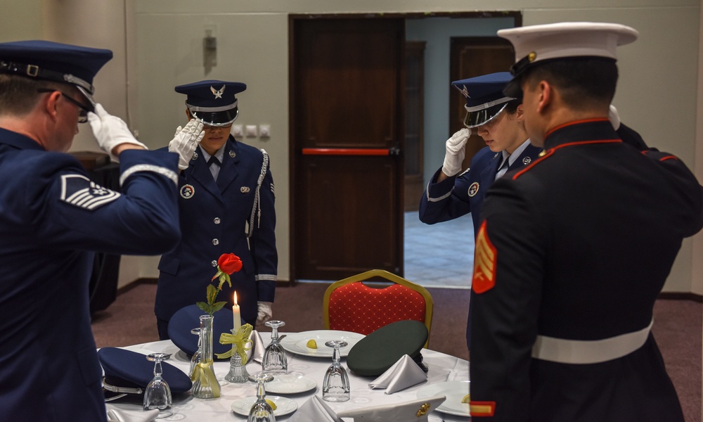 POW/MIA vigil ceremony