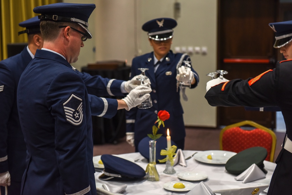 POW/MIA vigil ceremony