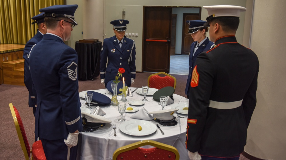 POW/MIA vigil ceremony