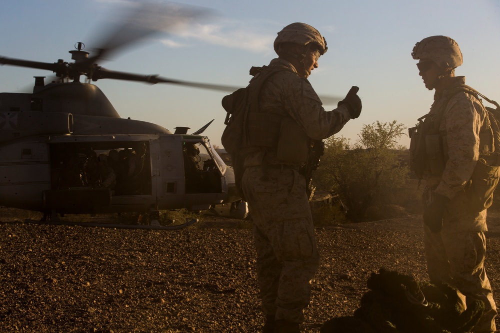 U.S. Marines Conduct Battle Drills