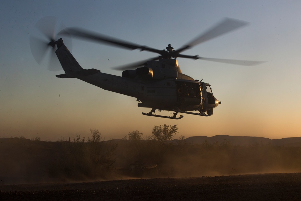 U.S. Marines Conduct UH-1 Battle Drills