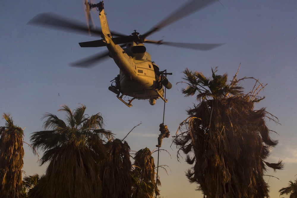 U.S. Marines Conduct UH-1 Battle Drills