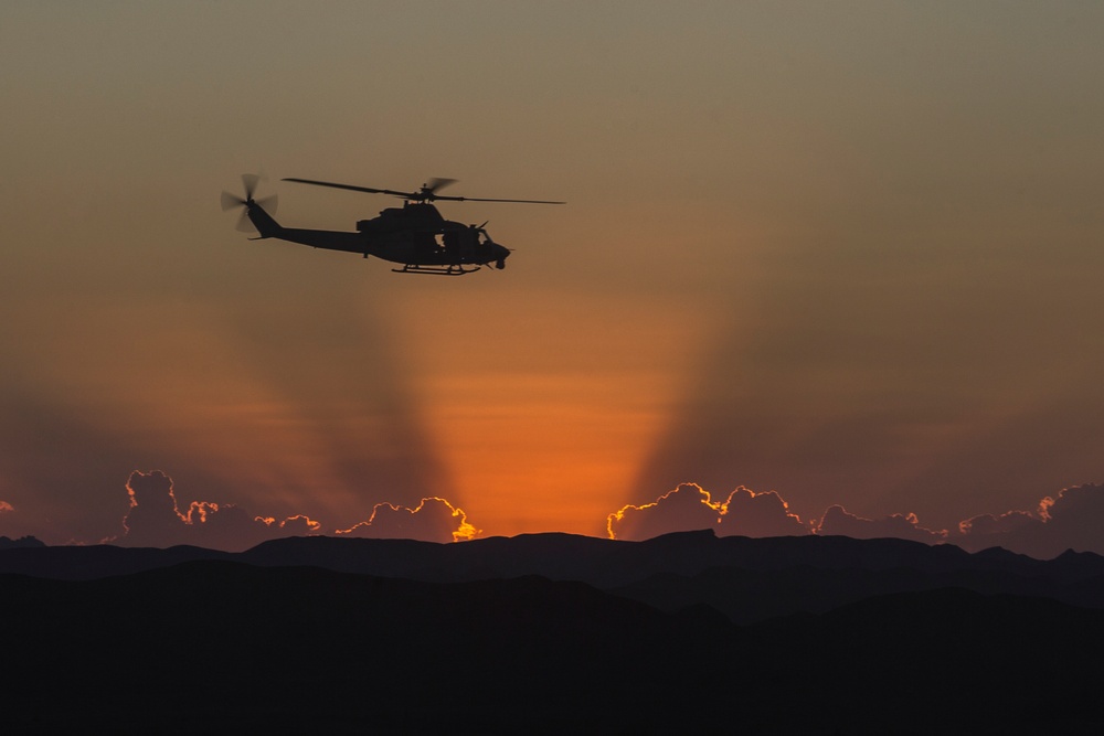 U.S. Marines Conduct UH-1 Battle Drills