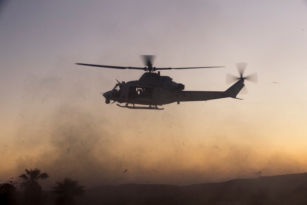 U.S. Marines Conduct UH-1 Battle Drills