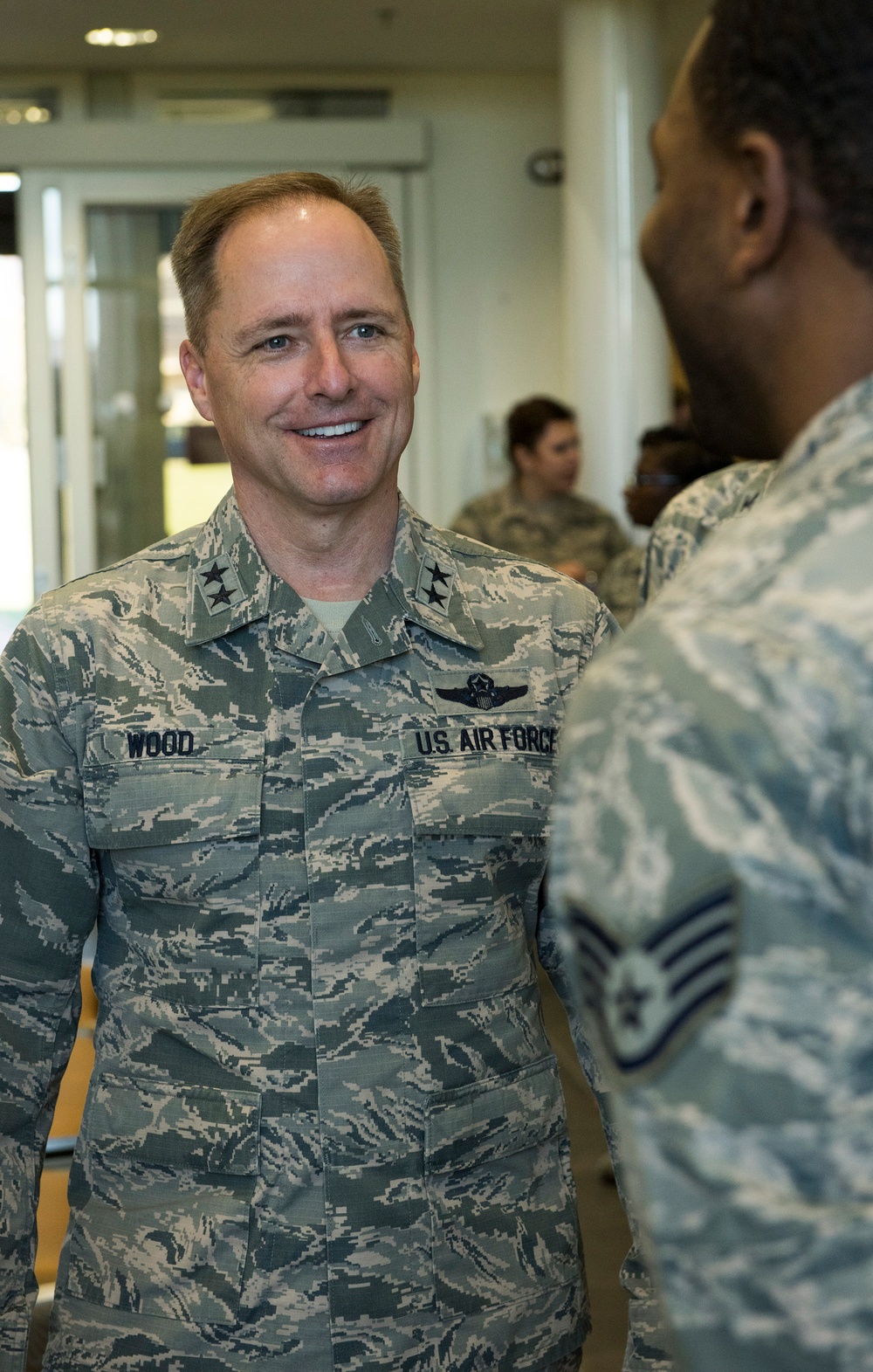 3rd AF Command Visits 501st CSW